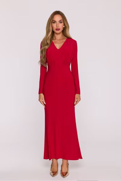 Sukienka Model MOE891 Red - Moe — zdjęcie 2