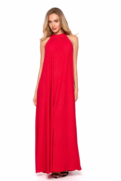 Sukienka Model MOE721 Red - Moe — zdjęcie 2
