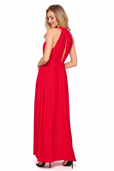 Sukienka Model MOE721 Red - Moe — zdjęcie 3