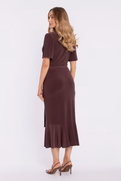 Sukienka Model MOE912 Brown - Moe — zdjęcie 3