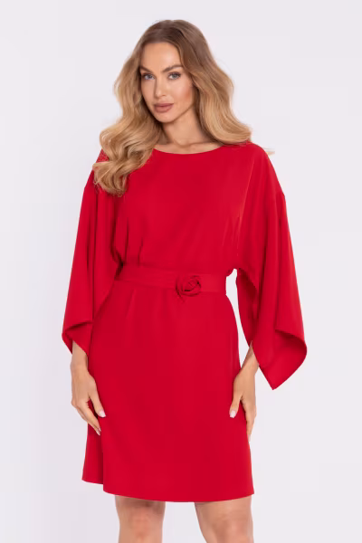 Sukienka Model MOE908 Red - Moe — zdjęcie 1