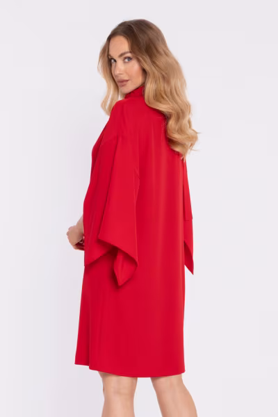 Sukienka Model MOE908 Red - Moe — zdjęcie 3