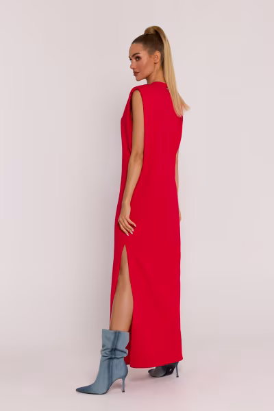 Sukienka Model MOE790 Red - Moe — zdjęcie 2