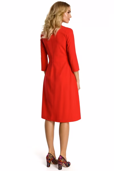 Sukienka Model MOE335 Red - Moe — zdjęcie 2