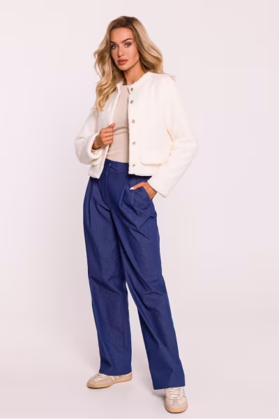 Bluza Damska Model MOE807 Ecru - Moe — zdjęcie 2