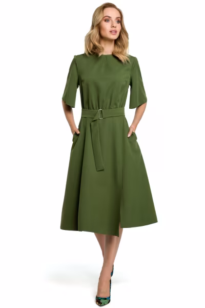 Sukienka Model MOE396 Green - Moe — zdjęcie 1