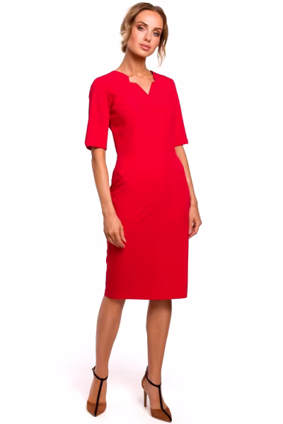 Sukienka Model MOE455 Red - Moe — zdjęcie 1