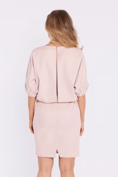 Sukienka Model MOE904 Light Beige - Moe — zdjęcie 3