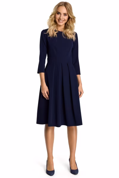 Sukienka Model MOE335 Navy - Moe — zdjęcie 1