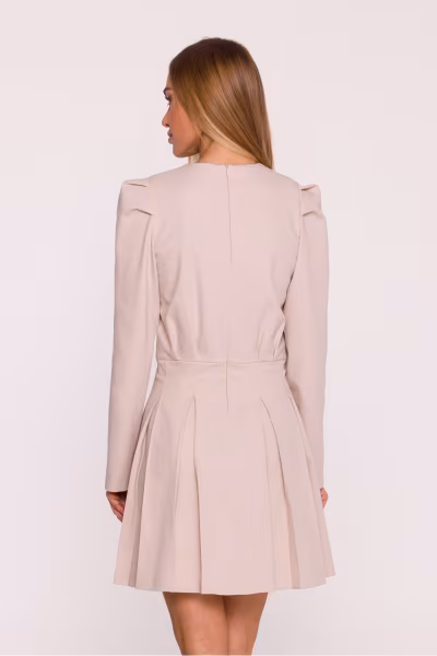 Sukienka Model MOE884 Beige - Moe — zdjęcie 3