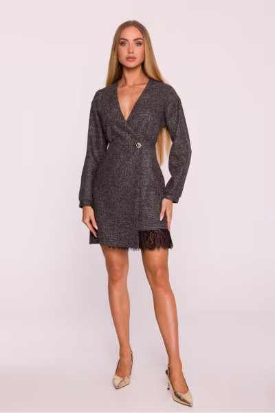 Sukienka Model MOE871 Black - Moe — zdjęcie 2