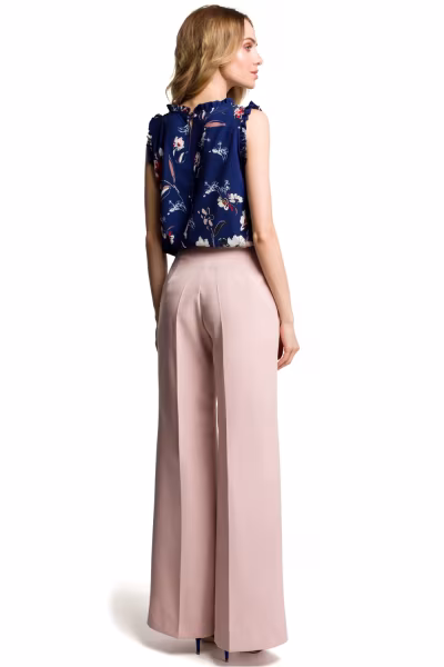 Spodnie Damskie Model MOE378 Powder Pink - Moe — zdjęcie 2