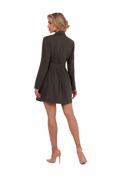 Sukienka Model MOE749 Khaki - Moe — zdjęcie 2