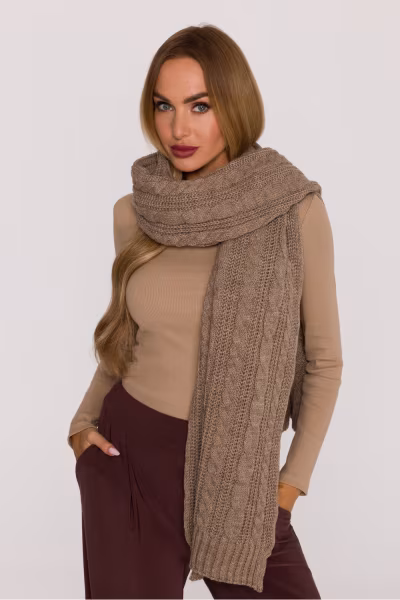 Szal Model MOE898 Beige - Moe — zdjęcie 1