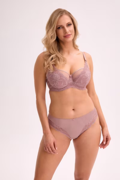 Biustonosz Soft Biustonosz Semi-Soft Model Veronika 931 Mocca - Gaia — zdjęcie 2