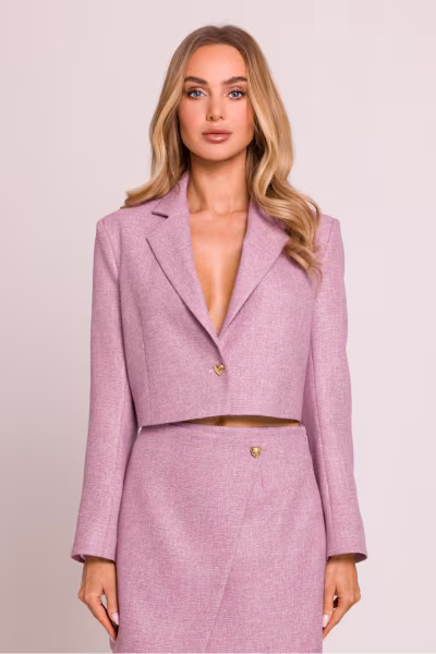 Marynarka Model MOE853 Marsala - Moe — zdjęcie 1