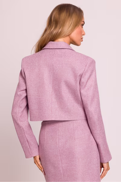 Marynarka Model MOE853 Marsala - Moe — zdjęcie 3