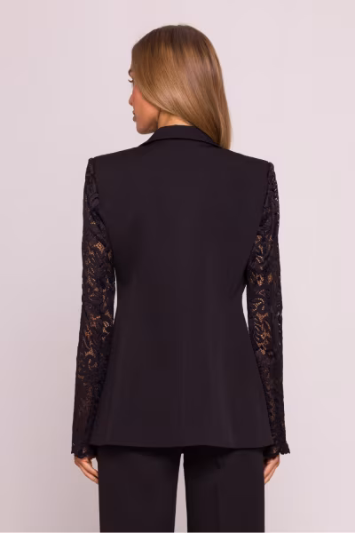 Marynarka Model MOE865 Black - Moe — zdjęcie 3