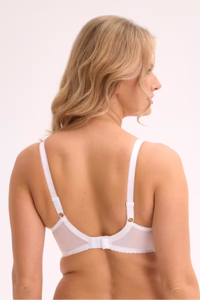 Biustonosz Soft Biustonosz Semi-Soft Model Isla 1228 White - Gaia — zdjęcie 3