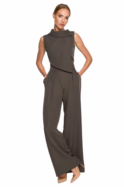 Kombinezon Model MOE702 Khaki - Moe — zdjęcie 1