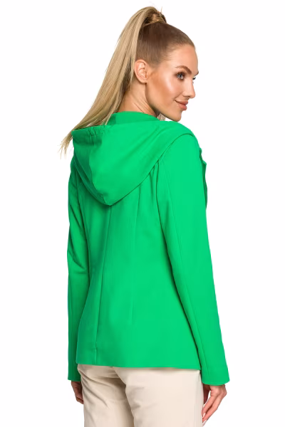 Żakiet Model MOE691 Green - Moe — zdjęcie 3