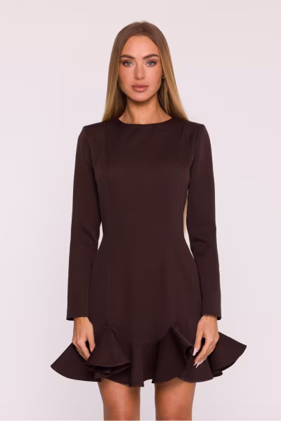 Sukienka Model MOE880 Brown - Moe — zdjęcie 1