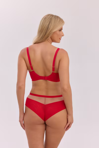 Biustonosz Soft Model Carson 1338 Red - Gaia — zdjęcie 3