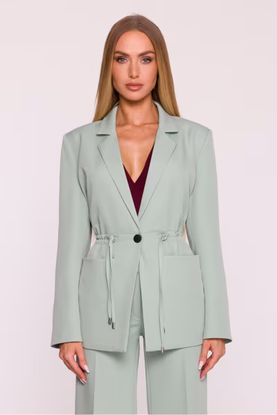 Marynarka Damska Model MOE873 Mint - Moe — zdjęcie 1