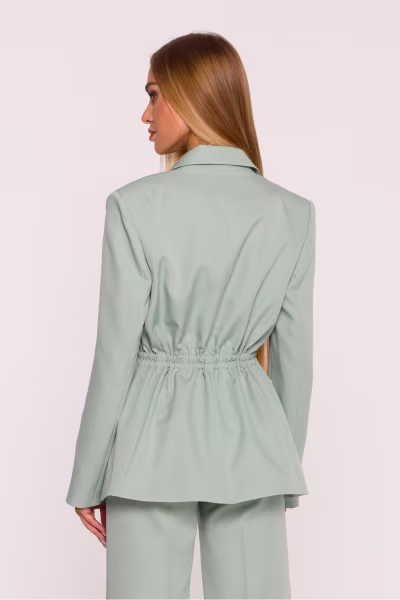 Marynarka Damska Model MOE873 Mint - Moe — zdjęcie 3