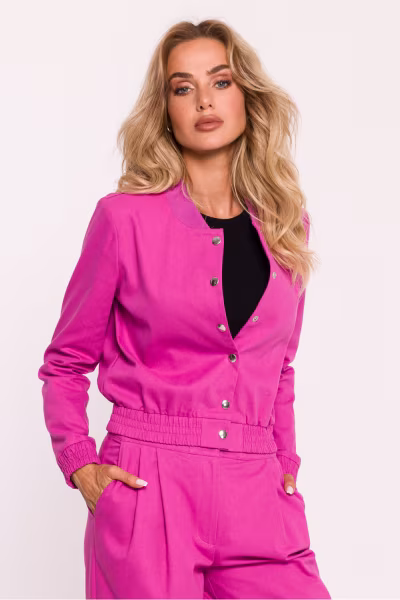 Kurtka Damska Model MOE800 Pink - Moe — zdjęcie 1