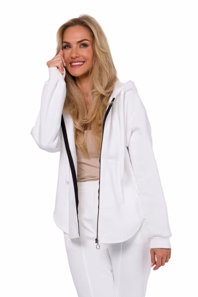 Bluza Damska Model MOE761 Ecru - Moe — zdjęcie 2