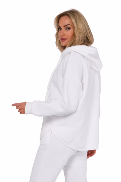 Bluza Damska Model MOE761 Ecru - Moe — zdjęcie 3