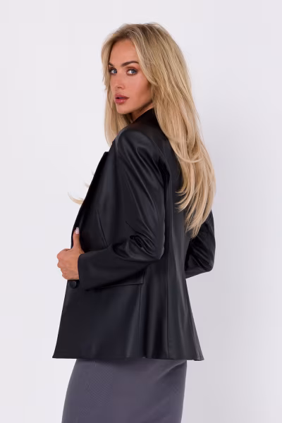 Żakiet Model MOE748 Black - Moe — zdjęcie 3