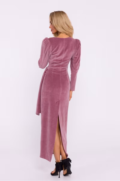 Sukienka Model MOE828 Dirty Pink - Moe — zdjęcie 2