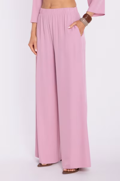 Spodnie Damskie Model MOE906 Powder Pink - Moe — zdjęcie 1