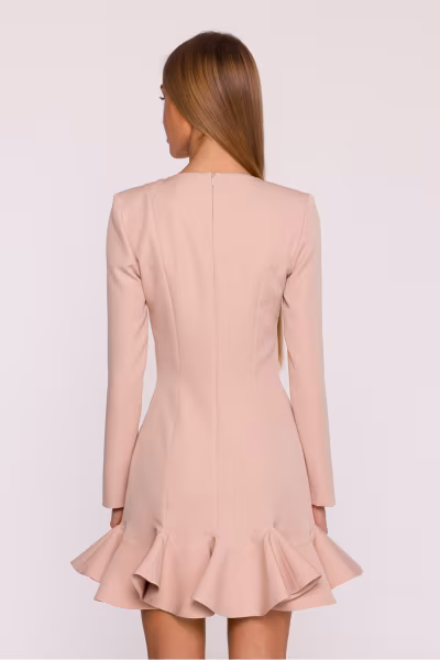 Sukienka Model MOE880 Beige - Moe — zdjęcie 3