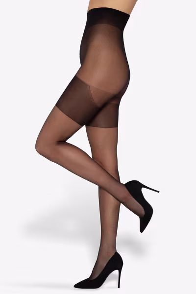 Rajstopy Model Body Plus Size 15 Den Nero - Gatta — zdjęcie 2