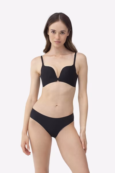Biustonosz push up Biustonosz Push-up Model Frontopen Black - Gatta — zdjęcie 1