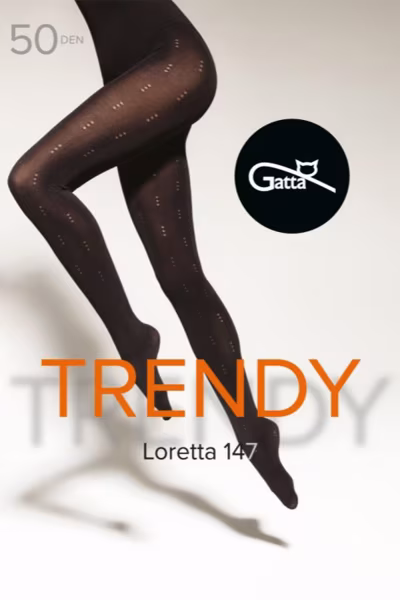 Rajstopy Model Loretta 147 50 Den Nero - Gatta — zdjęcie 1