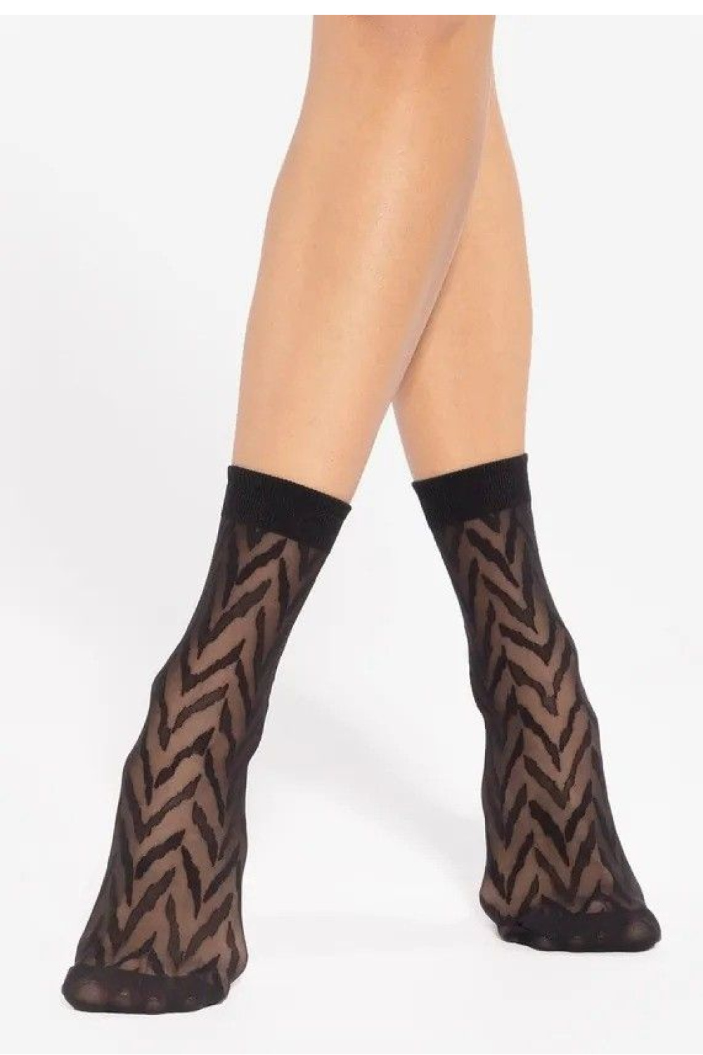 Skarpetki Model Trendy Line 14 20 Den Black - Gatta