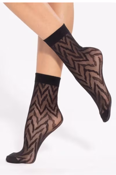 Skarpetki Model Trendy Line 14 20 Den Black - Gatta — zdjęcie 3
