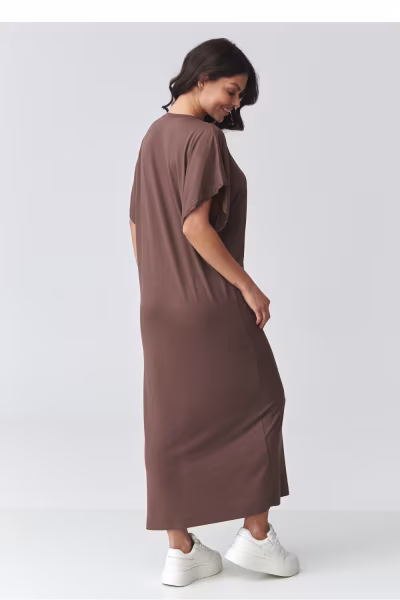 Sukienka Model M927 Milk Chocolate - Makadamia — zdjęcie 3