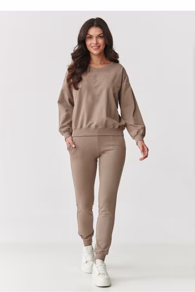 Spodnie Komplet Model M891 Mocca - Makadamia — zdjęcie 1