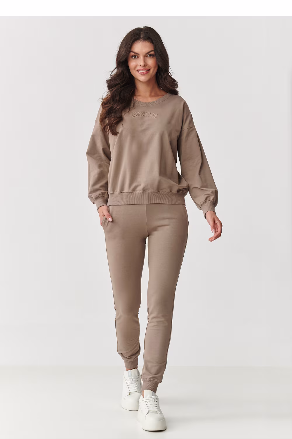 Spodnie Komplet Model M891 Mocca - Makadamia