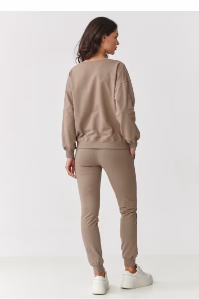 Spodnie Komplet Model M891 Mocca - Makadamia — zdjęcie 2