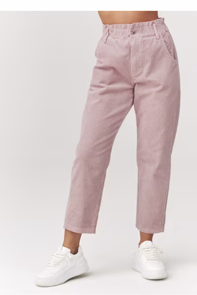 Spodnie Damski Model C33 Powder Pink - Makadamia — zdjęcie 1