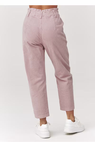 Spodnie Damski Model C33 Powder Pink - Makadamia — zdjęcie 3
