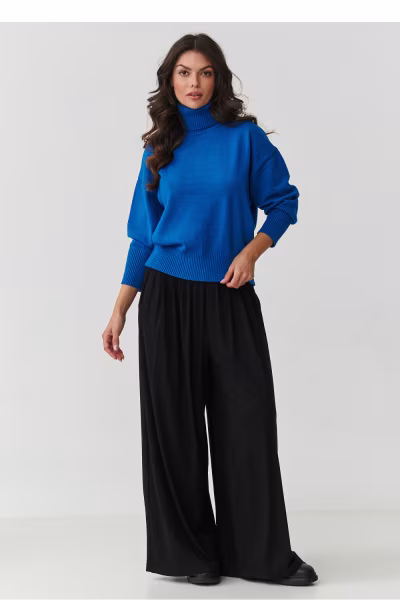 Golf Damski Model S165 Blue Jeans - Makadamia — zdjęcie 2