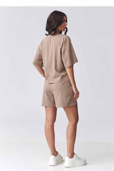 Spodnie Komplet Model M935 Mocca - Makadamia — zdjęcie 3