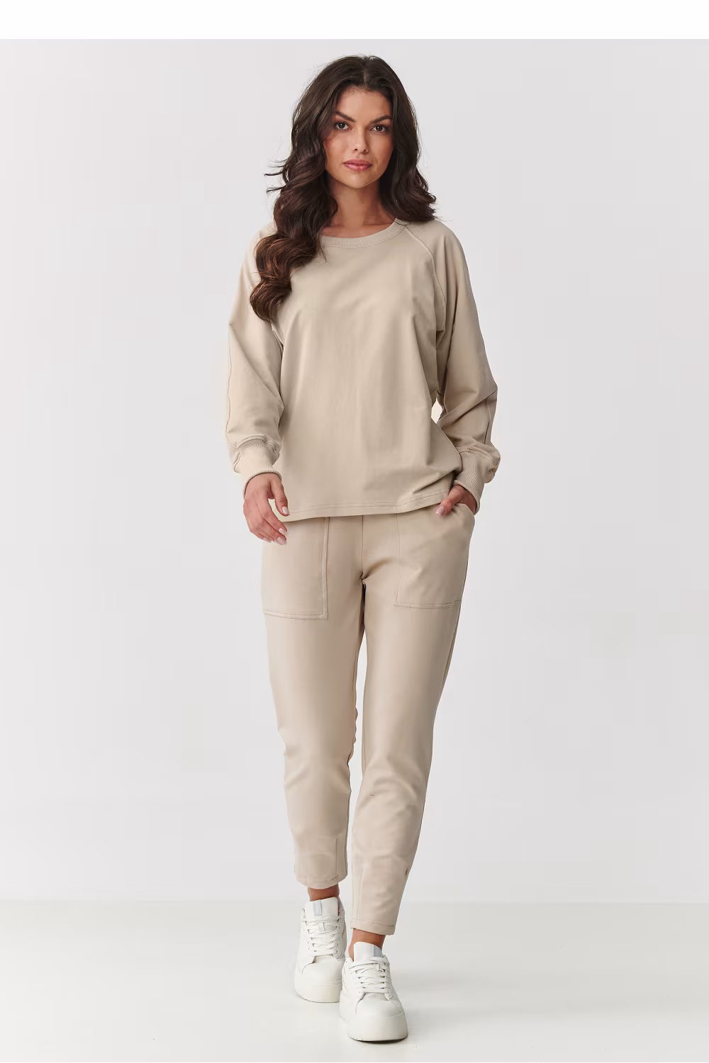 Spodnie Komplet Model M888 Light Beige - Makadamia